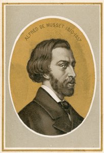 Alfred de Musset autorstwa French School