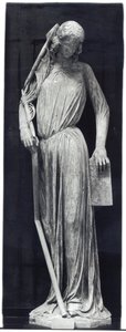 Figura alegoryczna Synagogi, z południowego portalu transeptu katedry, ok. 1230 r. (zob. też 105620) autorstwa French School