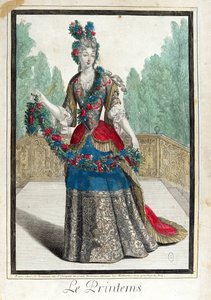 Alegoria wiosny autorstwa French School
