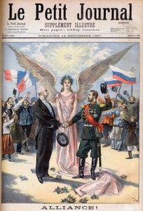 Sojusz między Francją a Rosją autorstwa French School