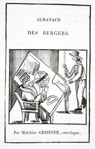 Almanach pasterzy – Melchior Grieffer, astrolog autorstwa French School