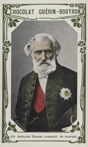 Ambroise Thomas, kompozytor (kolorowe zdjęcie) autorstwa French School