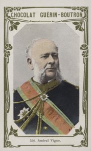 Amiral Vigne (kolorowe zdjęcie) autorstwa French School