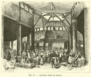 Dawna hala maślana autorstwa French School
