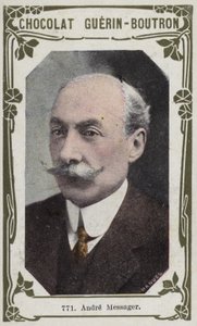 Andre Messager (kolorowe zdjęcie) autorstwa French School