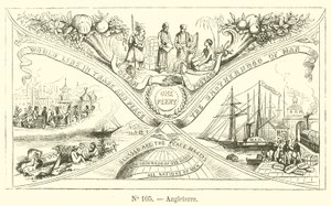 Angleterre (grawerowanie) autorstwa French School