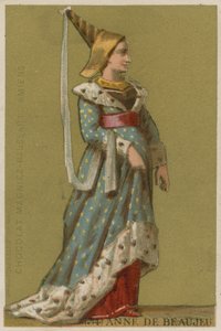 Anna z Beaujeu autorstwa French School