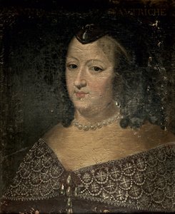 Anna Austriaczka (1601-66) autorstwa French School