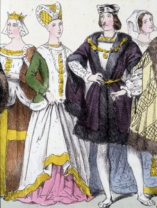 Anny Bretanii i Karola VIII – w „Monarchii francuskiej w drukach”” autorstwa French School