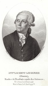 Antoine Laurent de Lavoisier autorstwa French School