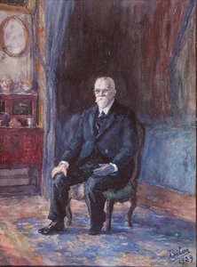 Antoine Beclere (1856-1939) 1929 (olej na płótnie) autorstwa French School