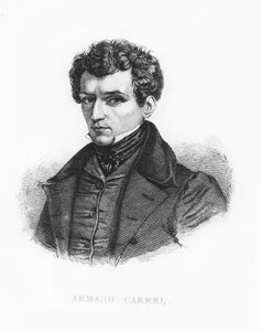 Armand Carrel (grawerunek) autorstwa French School