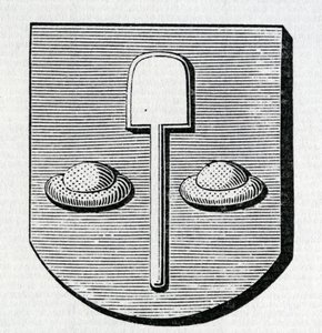 Ramiona Gildii Cukierniczej z Bordeaux autorstwa French School