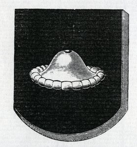 Ramiona Gildii Cukierniczej w Caen autorstwa French School