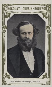 Arsene Houssaye, ecrivain (kolorowe zdjęcie) autorstwa French School