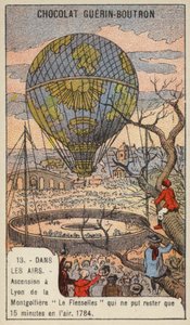 Wejście balonem Le Flesselles, Lyon, Francja autorstwa French School