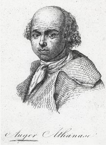 Athanase Auger (grawerowanie) autorstwa French School