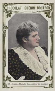 Augusta Holmes, kompozytorka (kolorowe zdjęcie) autorstwa French School