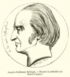 Auguste-Guillaume Schlegel (grafika) autorstwa French School