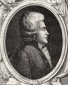 Augustin Bernard Francois Legoazre de Kervelegan, z „Histoire de la Revolution Francaise” Louisa Blanca (1811-82) autorstwa French School