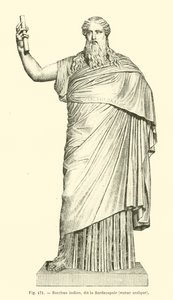 Bachus Indian, Dit Le Sardanapale (Grawerowanie) autorstwa French School
