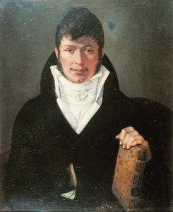 Baron Anselme Balthazar Richerand (1779-1840) (olej na płótnie) autorstwa French School