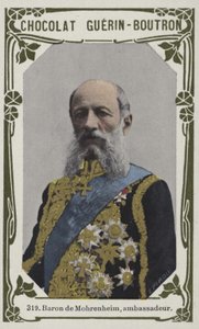 Baron de Mohrenheim, ambasador (kolorowe zdjęcie) autorstwa French School
