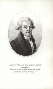 Bartłomiej Faujas z Saint-Fond autorstwa French School