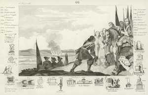 Bitwa pod Fontenoy, 1745 autorstwa French School