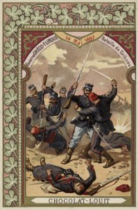Bitwa pod Gribovo, wojna grecko-turecka, 14 maja 1897 autorstwa French School