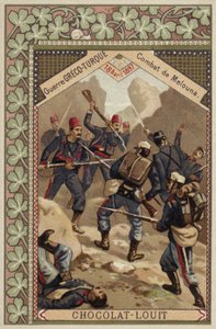 Bitwa pod Melouną, wojna grecko-turecka, 18 kwietnia 1897 autorstwa French School
