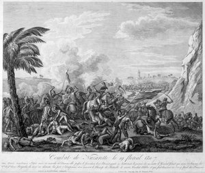 Bitwa o Nazaret 19 7 roku kwitnienia (1799) pod dowództwem generała Jeana Andoche Junota (Jean-Andoche) (1771-1813) - w „Revolution francaise” Thiersa. 19 wiek autorstwa French School