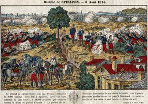 Bitwa pod Spicheren 6 sierpnia autorstwa French School