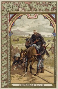 Bitwa pod Velestino, wojna grecko-turecka, 28 kwietnia 1897 autorstwa French School