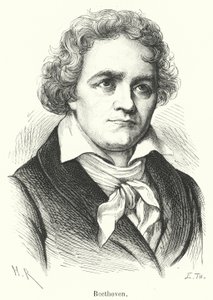 Beethoven (Grawerowanie) autorstwa French School