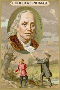 Benjamin Franklin, amerykański naukowiec, wynalazca i polityk