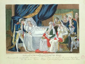 Narodziny Napoleona II, króla Rzymu, 20 marca 1811 r. autorstwa French School