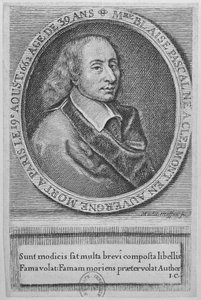 Blaise Pascal (1623-62) autorstwa French School
