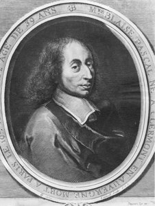 Blaise Pascal (1623-62) autorstwa French School