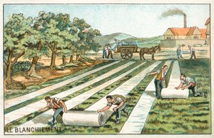 Wybielanie (chromolitho) autorstwa French School