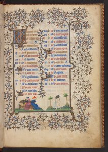 Księga godzin, dodaj MS 32454 f.2r, Francja autorstwa French School