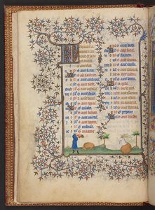 Księga godzin, dodaj MS 32454 f.7v, Francja autorstwa French School