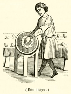 Boulanger (grawerunek) autorstwa French School