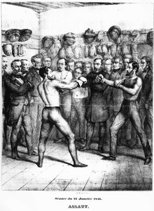 Boks: ćwiczenia Lecour - Carnavalet.¿ autorstwa French School