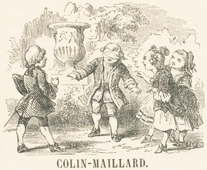 C: Colin-Maillard autorstwa French School