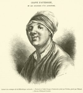 Gabinet Rycin Biblioteki Narodowej, Portret księdza Chappe d