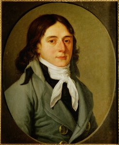 Camille Desmoulins ... (olej na płótnie) autorstwa French School
