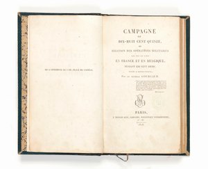 „Kampania 1815”, Gaspard Gourgaud autorstwa French School