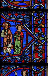 Cana Marriage: Mary mówi, że nie ma już wina (w30a) autorstwa French School
