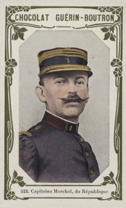 Kapitan Marchal Republiki (kolorowe zdjęcie) autorstwa French School